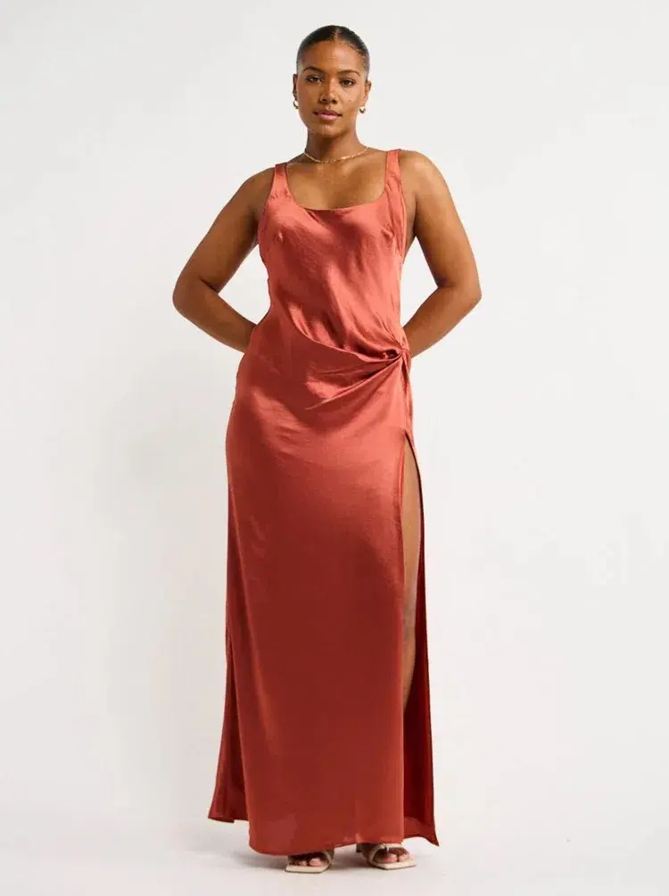Anna Quan Etta Dress Bruschetta Size 8 - Image 5