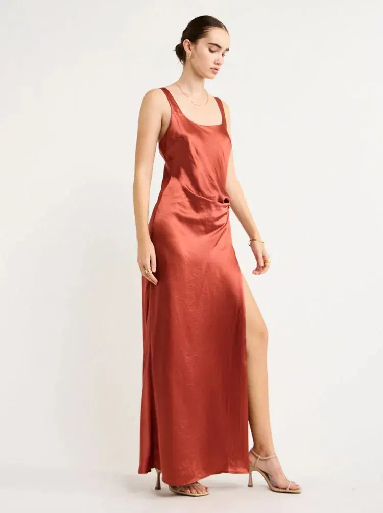 Anna Quan Etta Dress Bruschetta Size 8 - Image 2