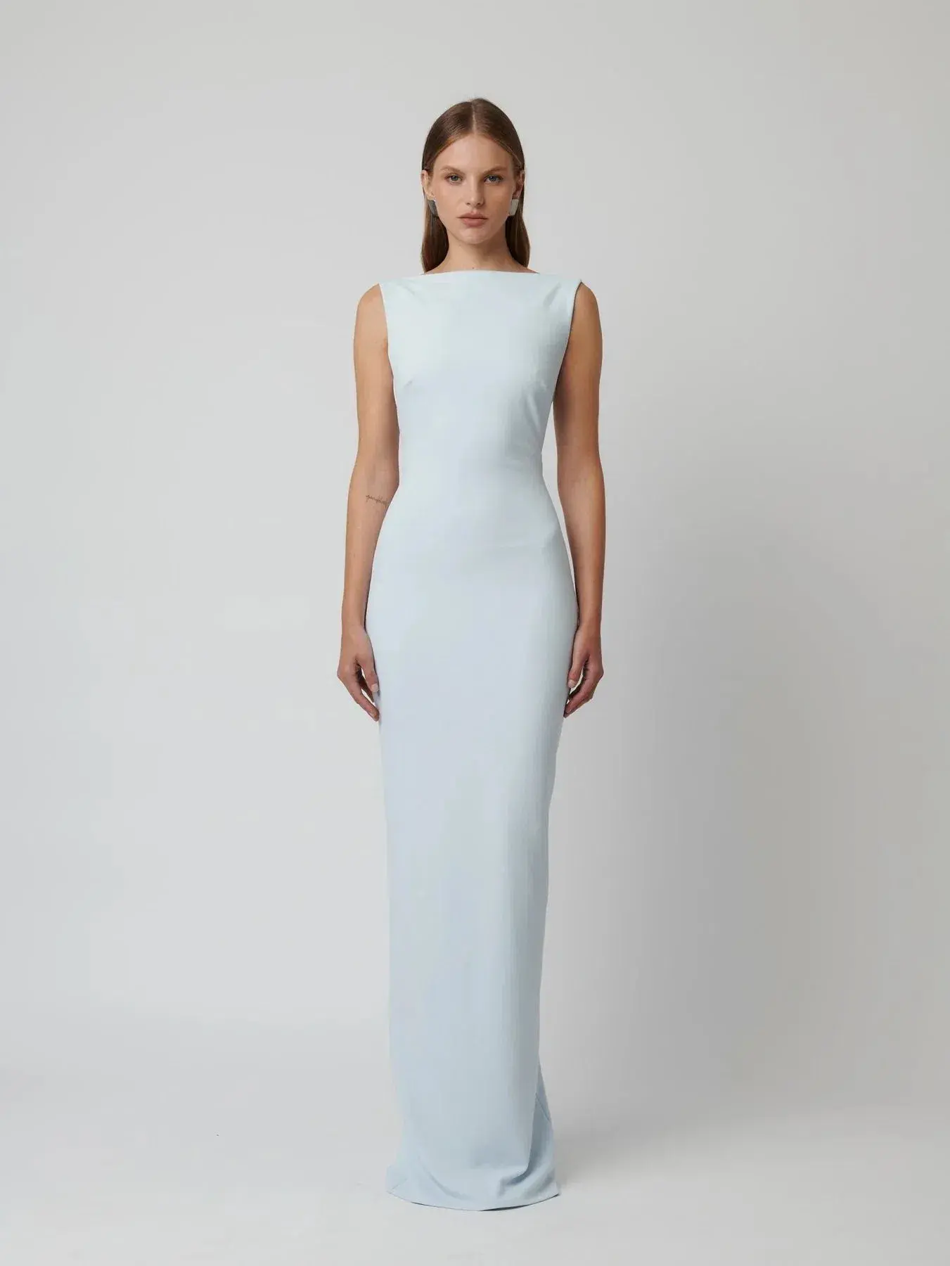 Effie Kats Verona Dress Ice Blue Size 8 - Image 1