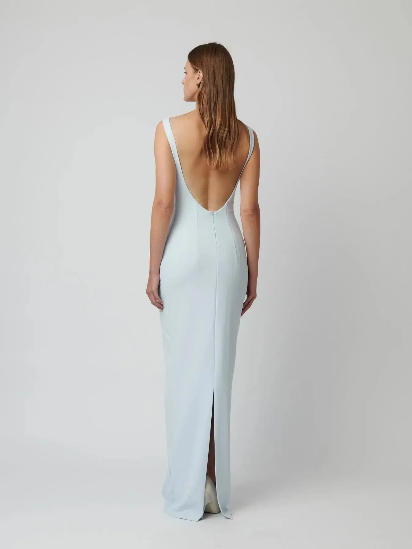 Effie Kats Verona Dress Ice Blue Size 8 - Image 3