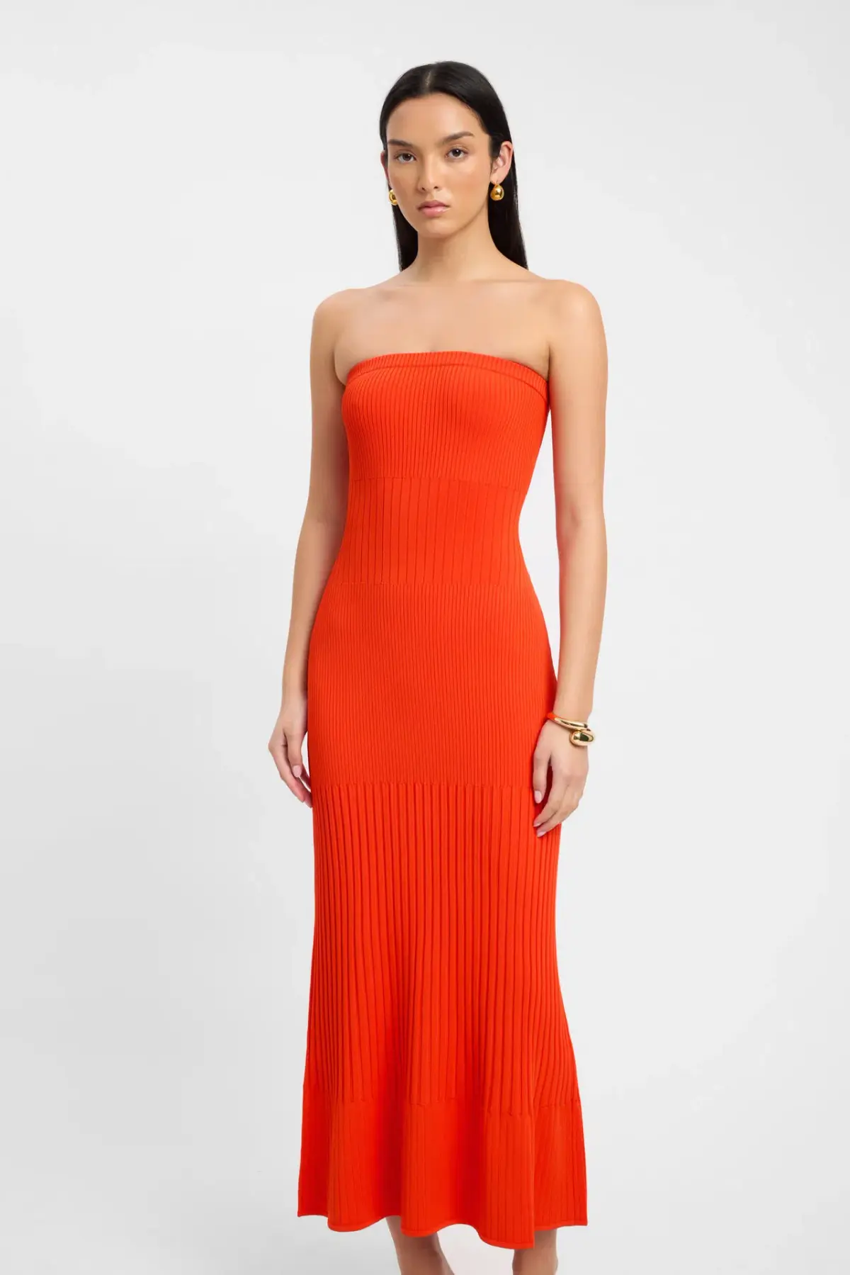 Kookai Serah Strapless Dress Mimosa Size 10 - Image 2