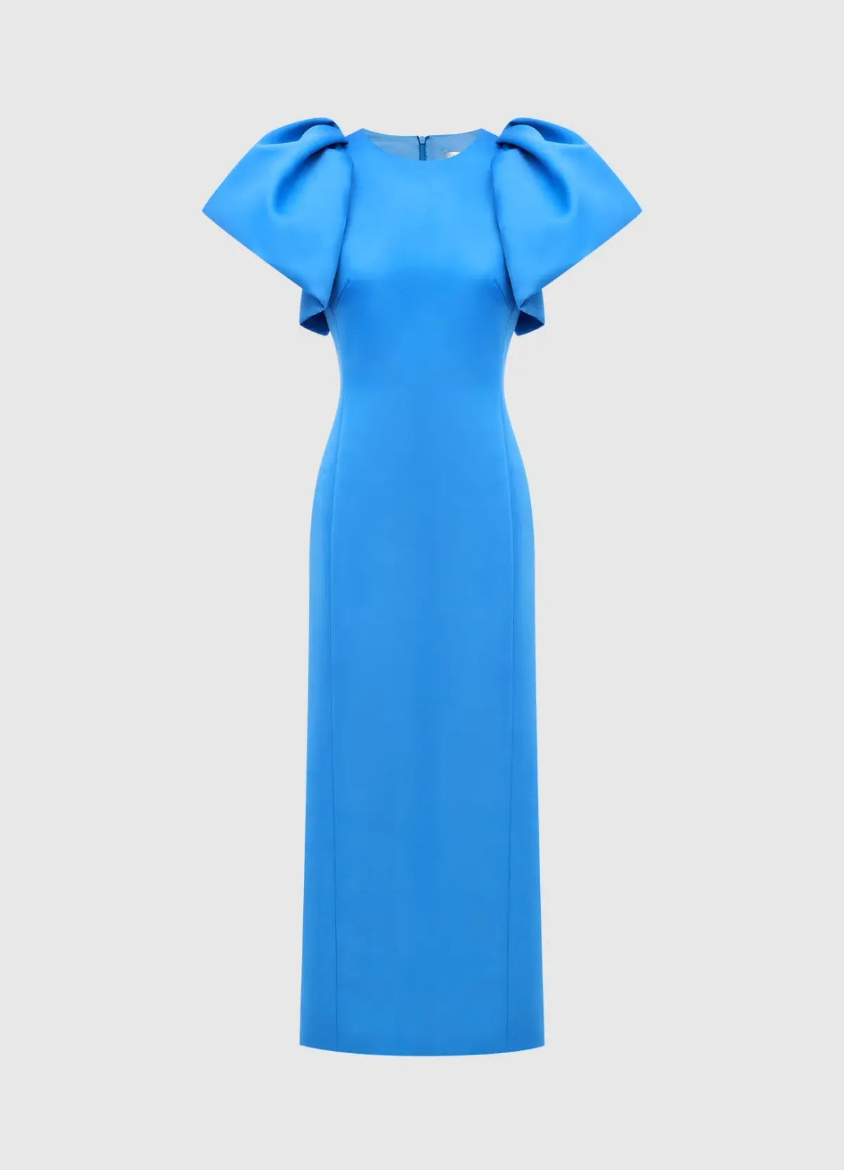 Leo Lin Lucinda Maxi Dress Steel Blue Size 12 - Image 4