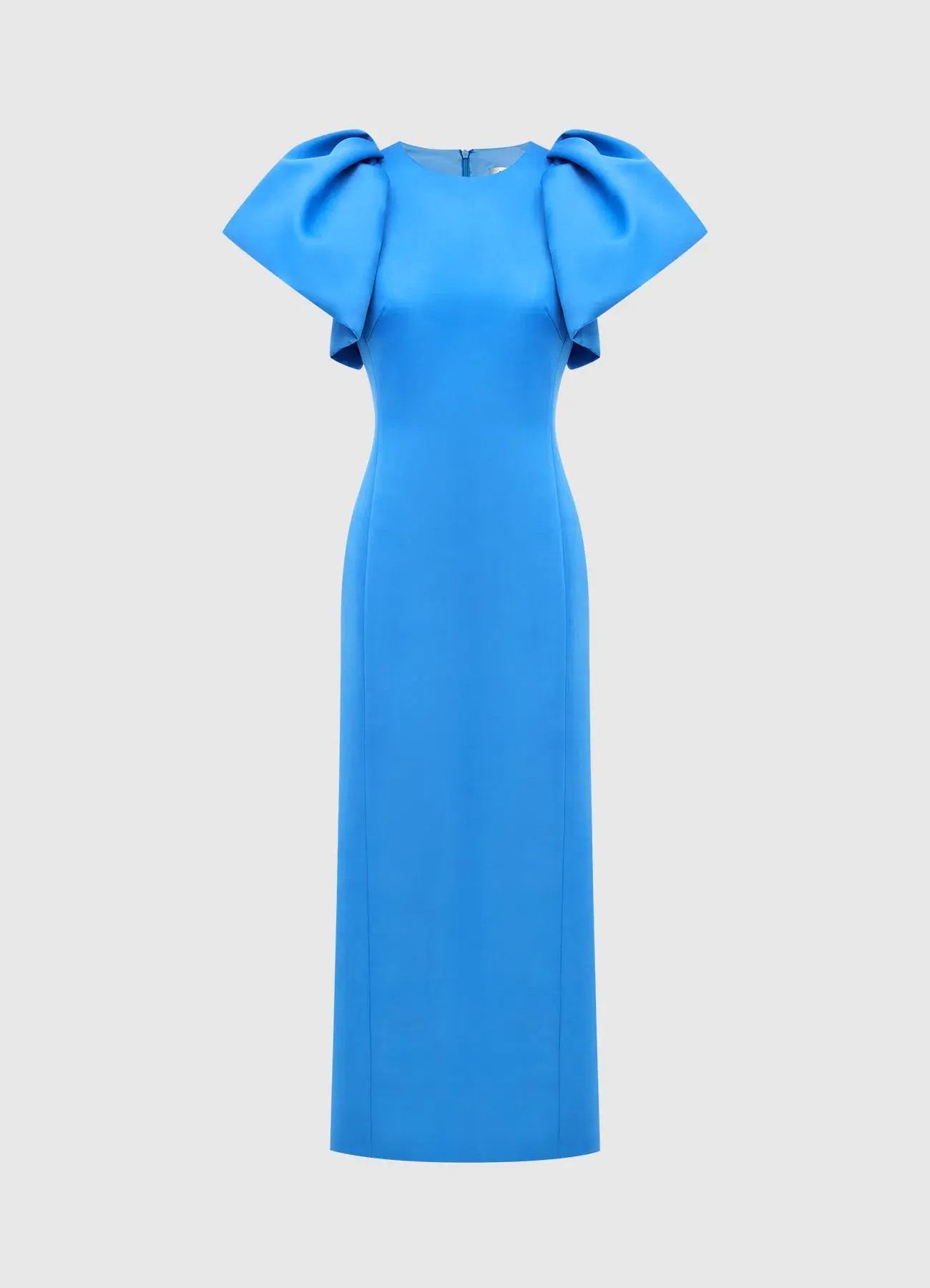 Leo Lin Lucinda Maxi Dress Steel Blue Size 12 - Image 4