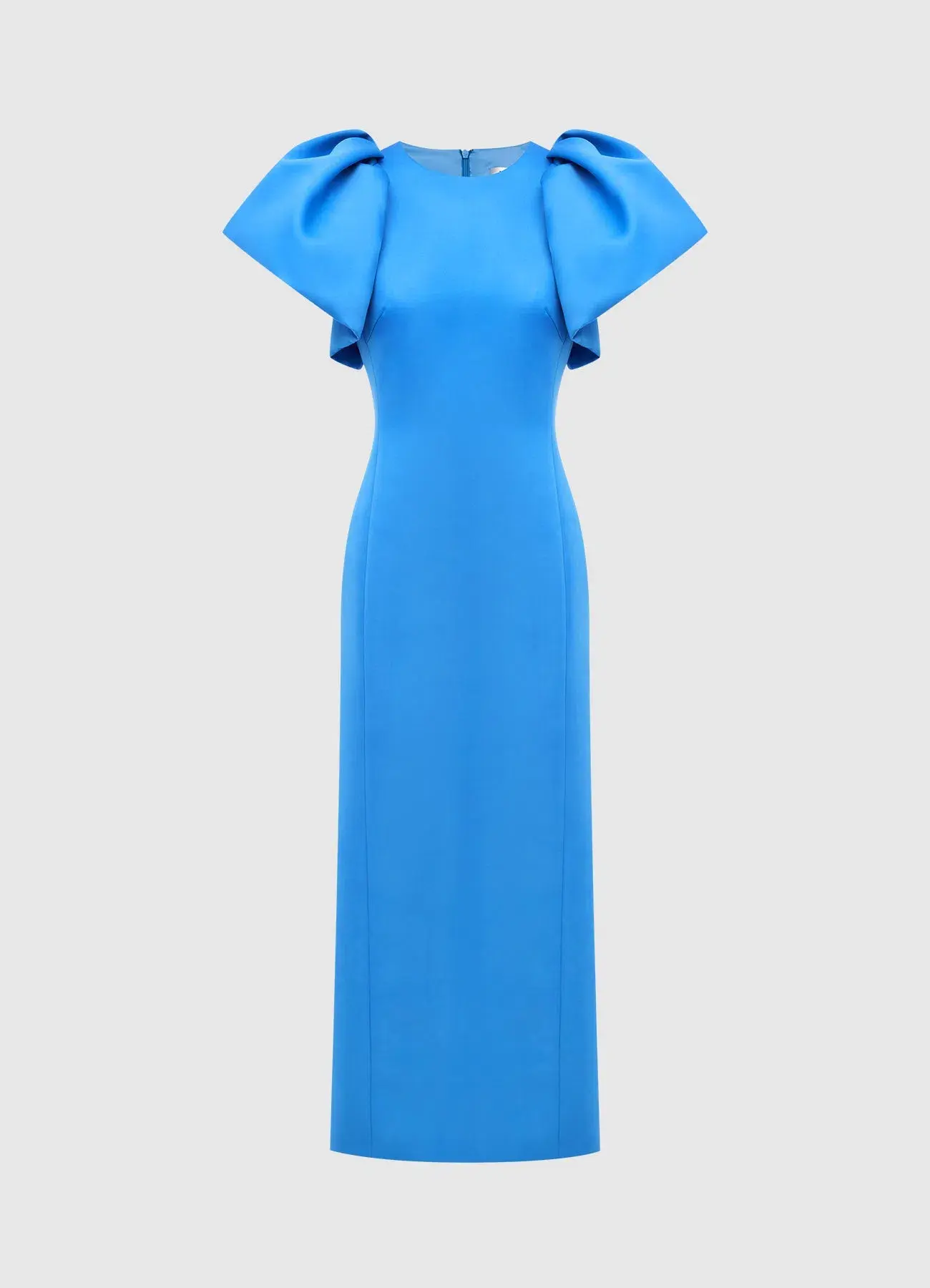 Leo Lin Lucinda Maxi Dress Steel Blue Size 16 - Image 3