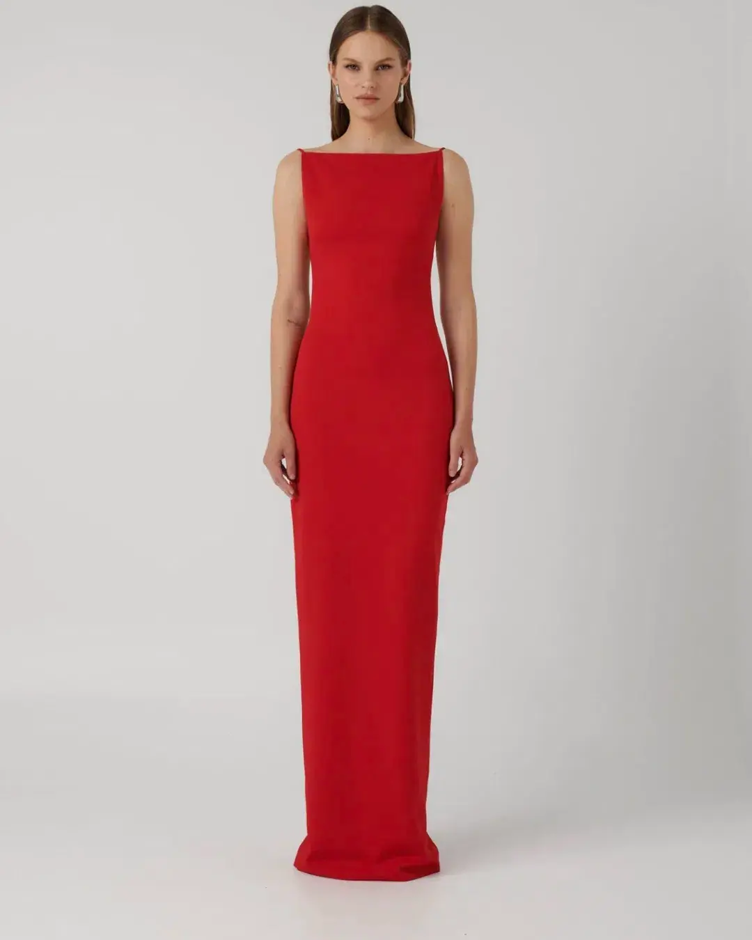 Effie Kats Gabbi Gown Red Size XS/Au 6 - Image 1
