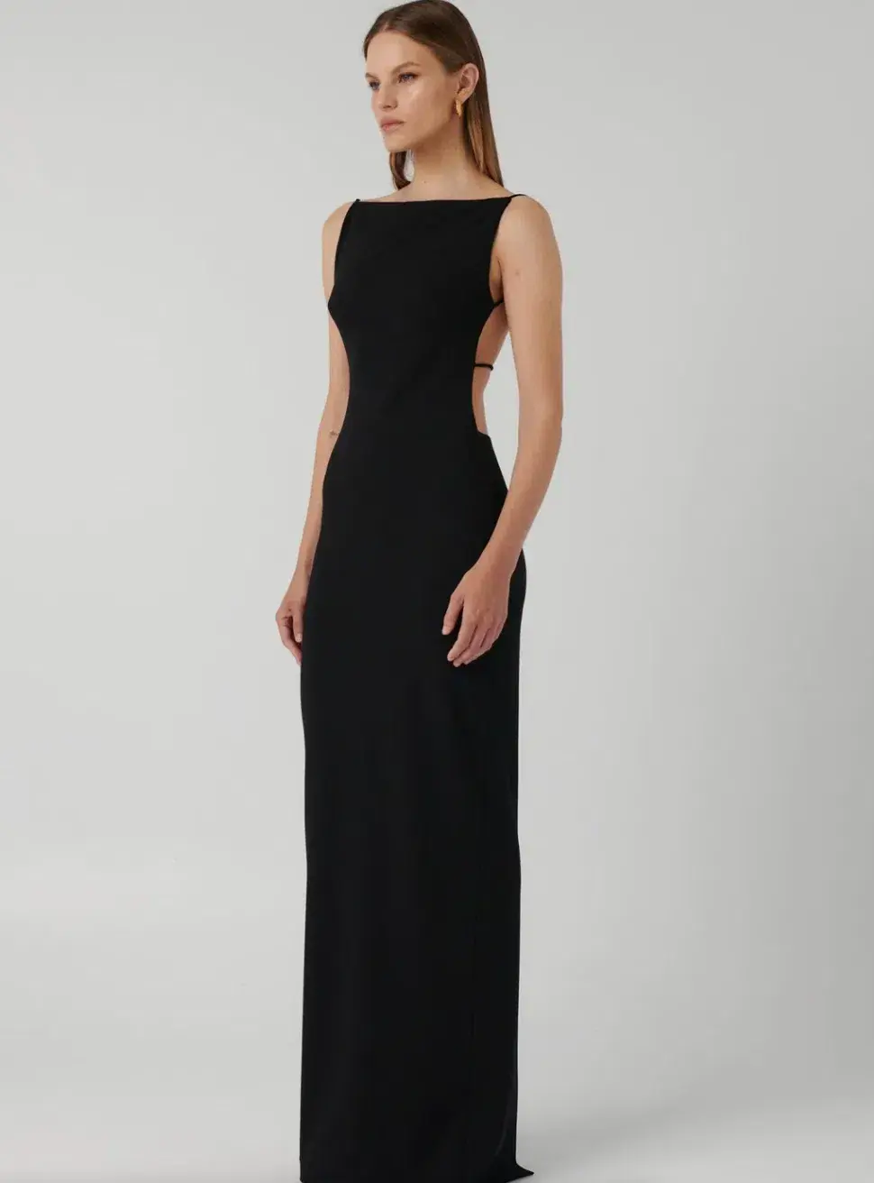 Effie Kats Gabbi Gown Black Size L /Au 12 - Image 3