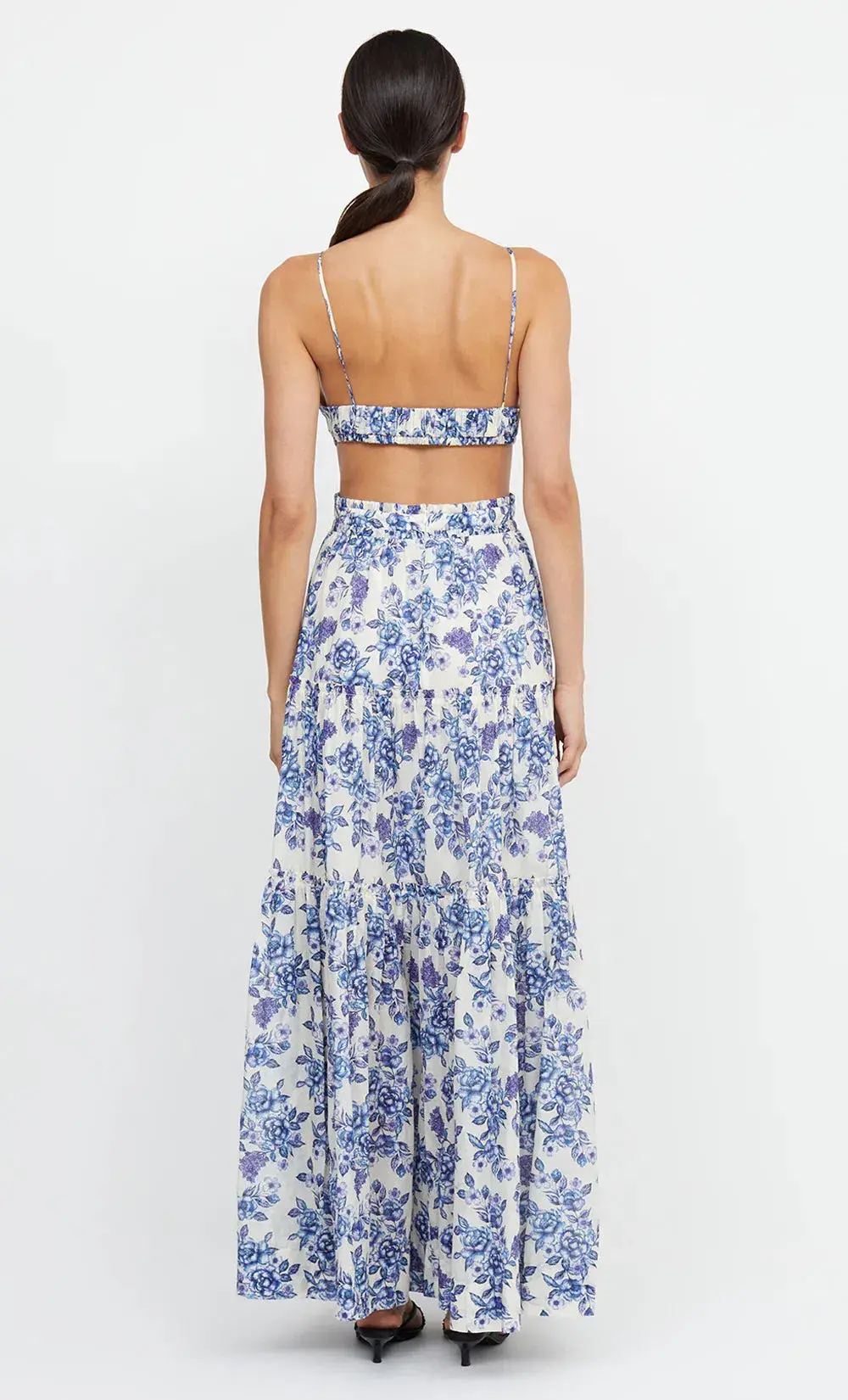 Bec & Bridge Carla V Maxi Dress Floral Size 16 - Image 2