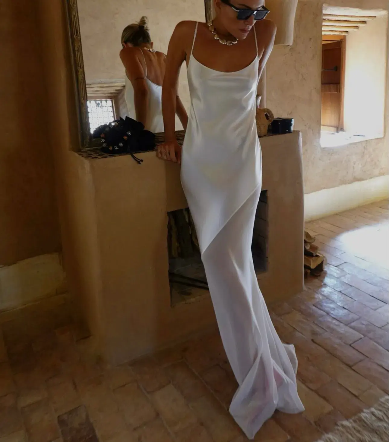 Rat And Boa Ruba Slip Dress White Size 6 - Image 3
