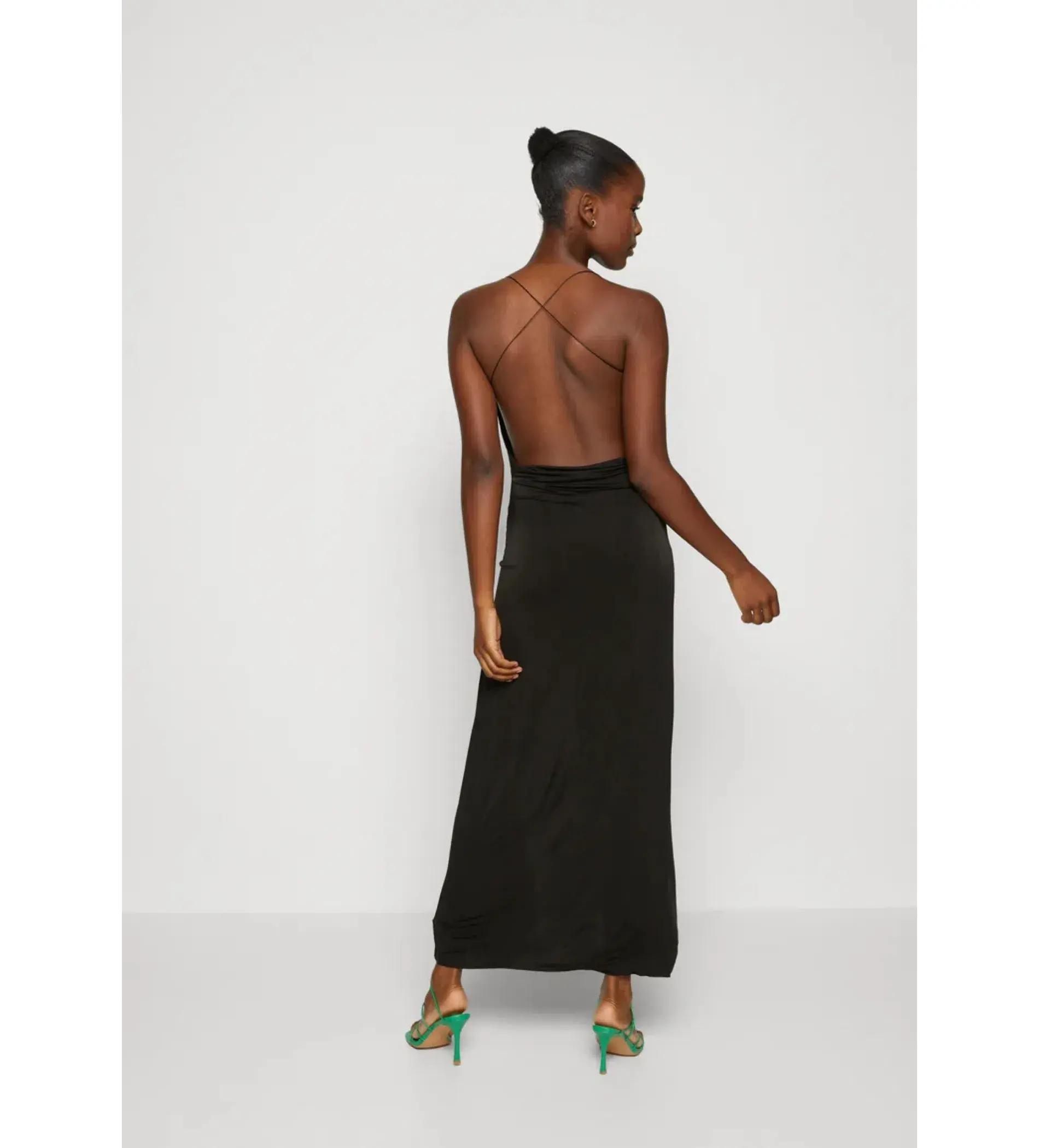Bec And Bridge Ariel Cowl Maxi Dress Black Size 6 - Image 2
