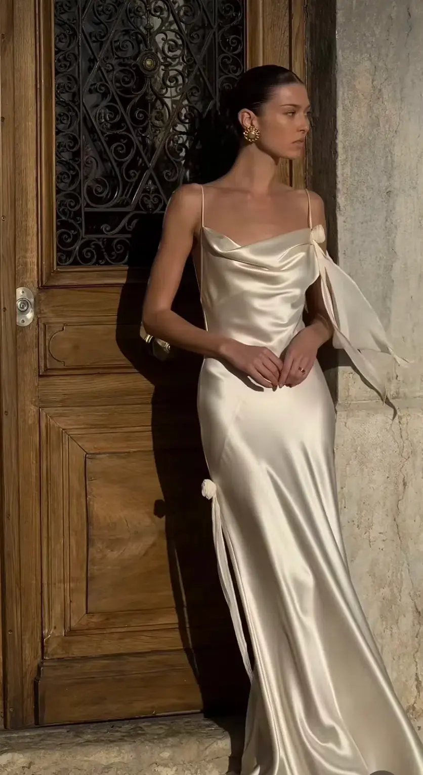 Rat & Boa Lorela Long Dress Ivory Size 8 - Image 3