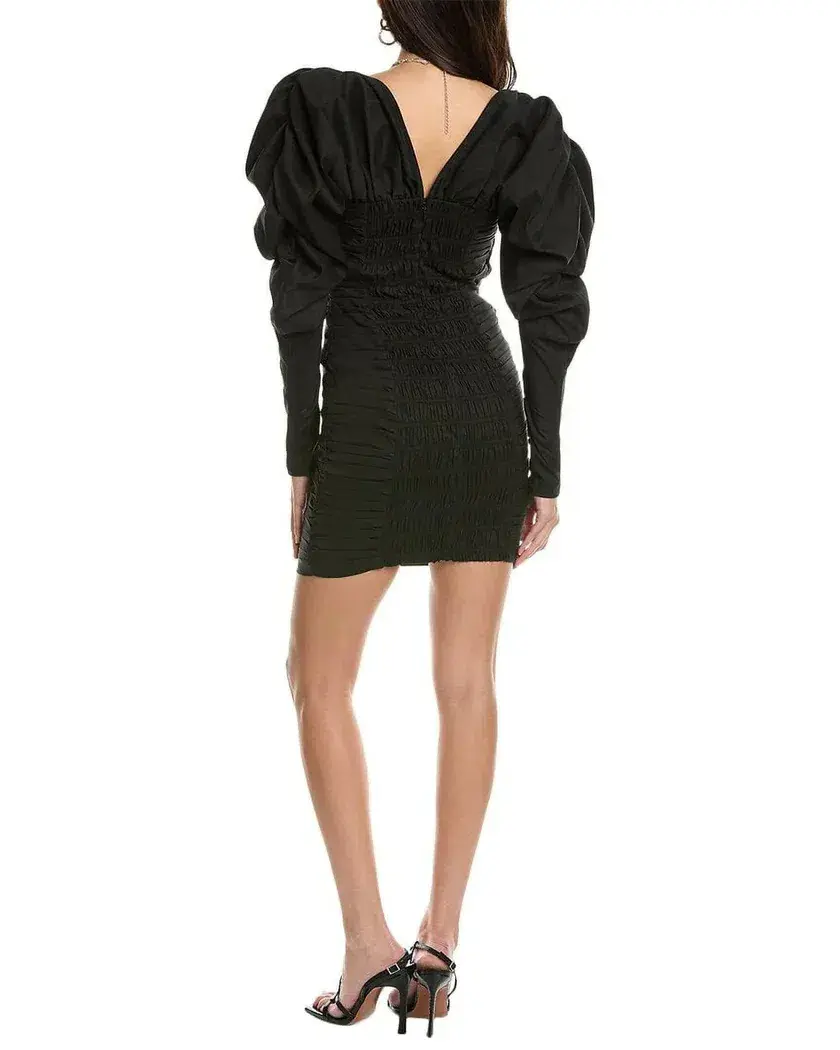 Rachel Gilbert Dahli Mini Dress Black Size 1/ AU 8 - Image 3