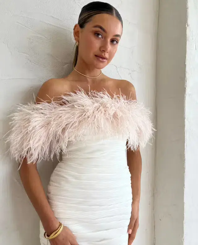 Rachel Gilbert Zion Gown in Ivory Size 1/ AU 8 - Image 2