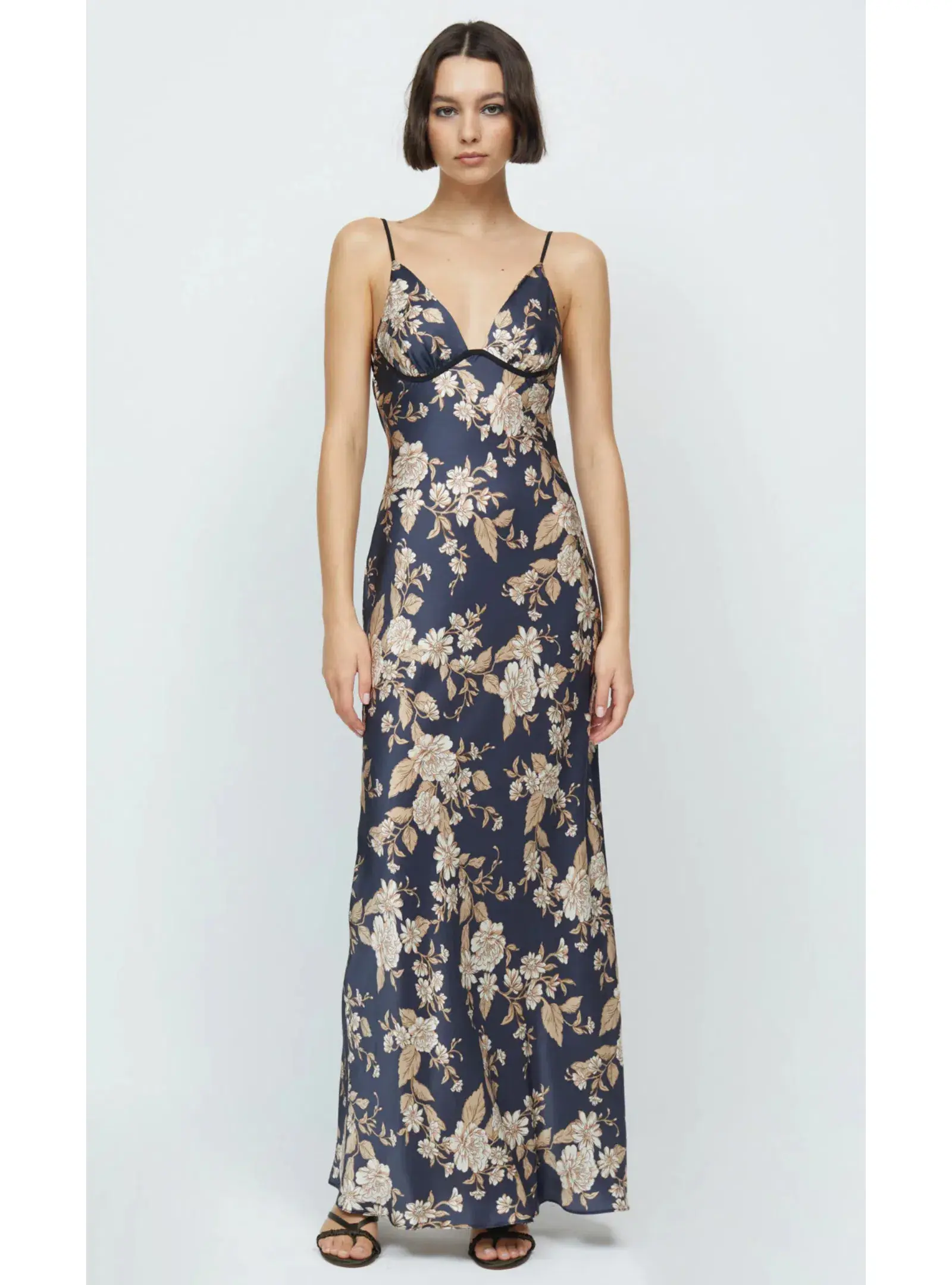 Bec & Bridge Opaline Floral Silk Dress Floral Size AU 14 - Image 1