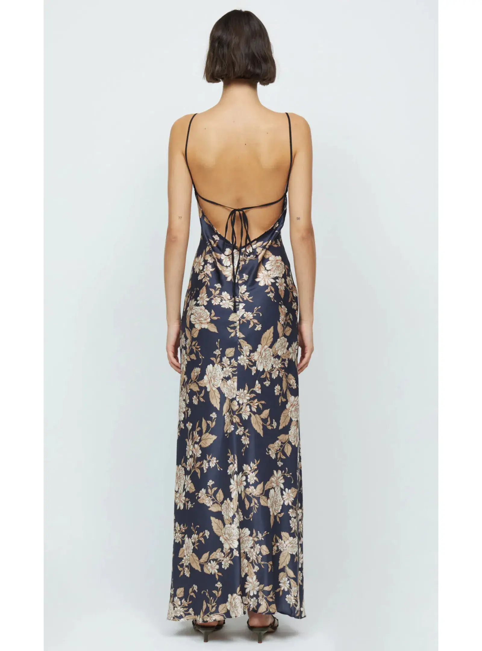 Bec & Bridge Opaline Floral Silk Dress Floral Size AU 14 - Image 3