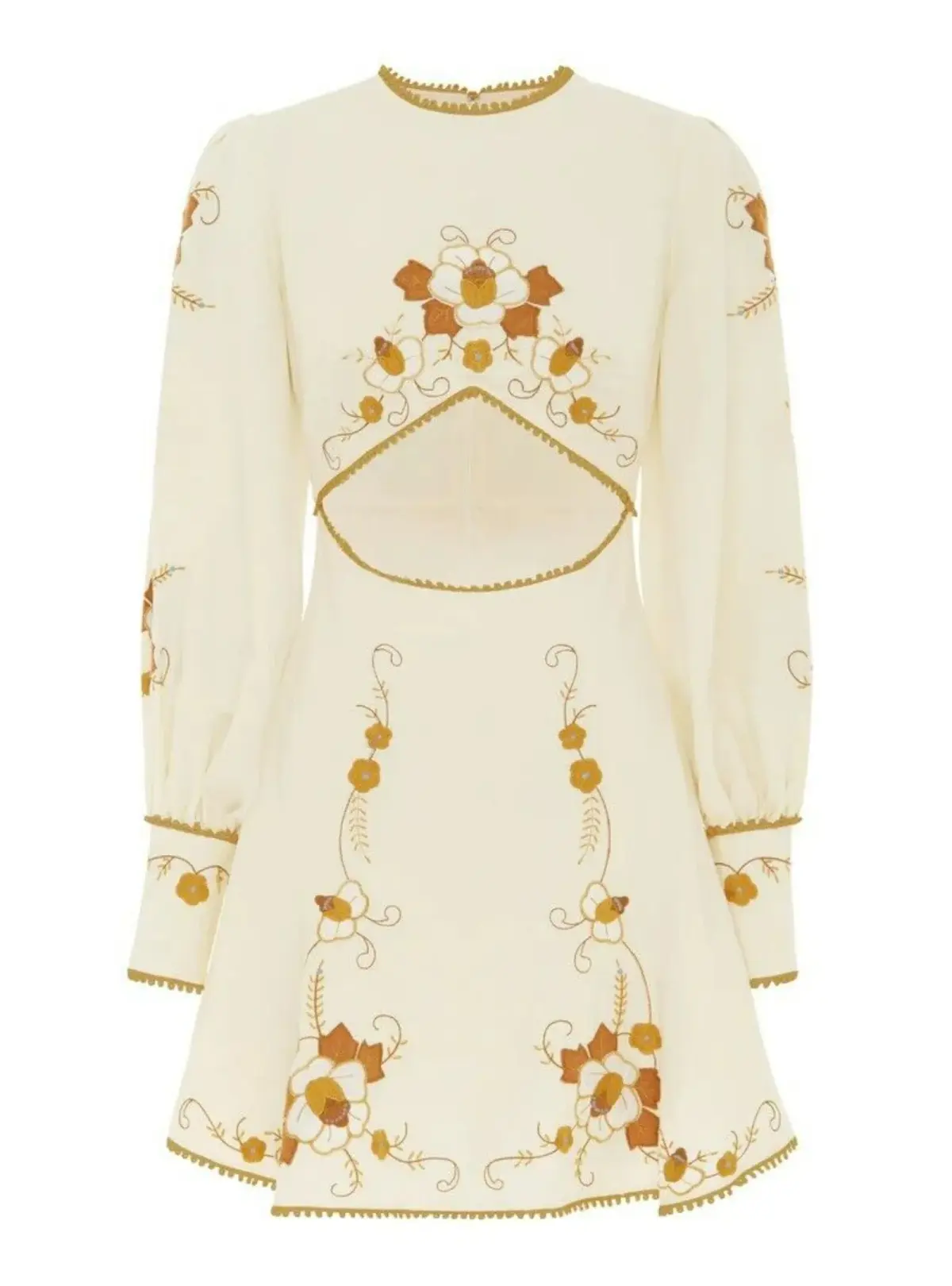 Alice McCall Lera Mini Dress Vanilla Bean Size AU 10 - Image 5