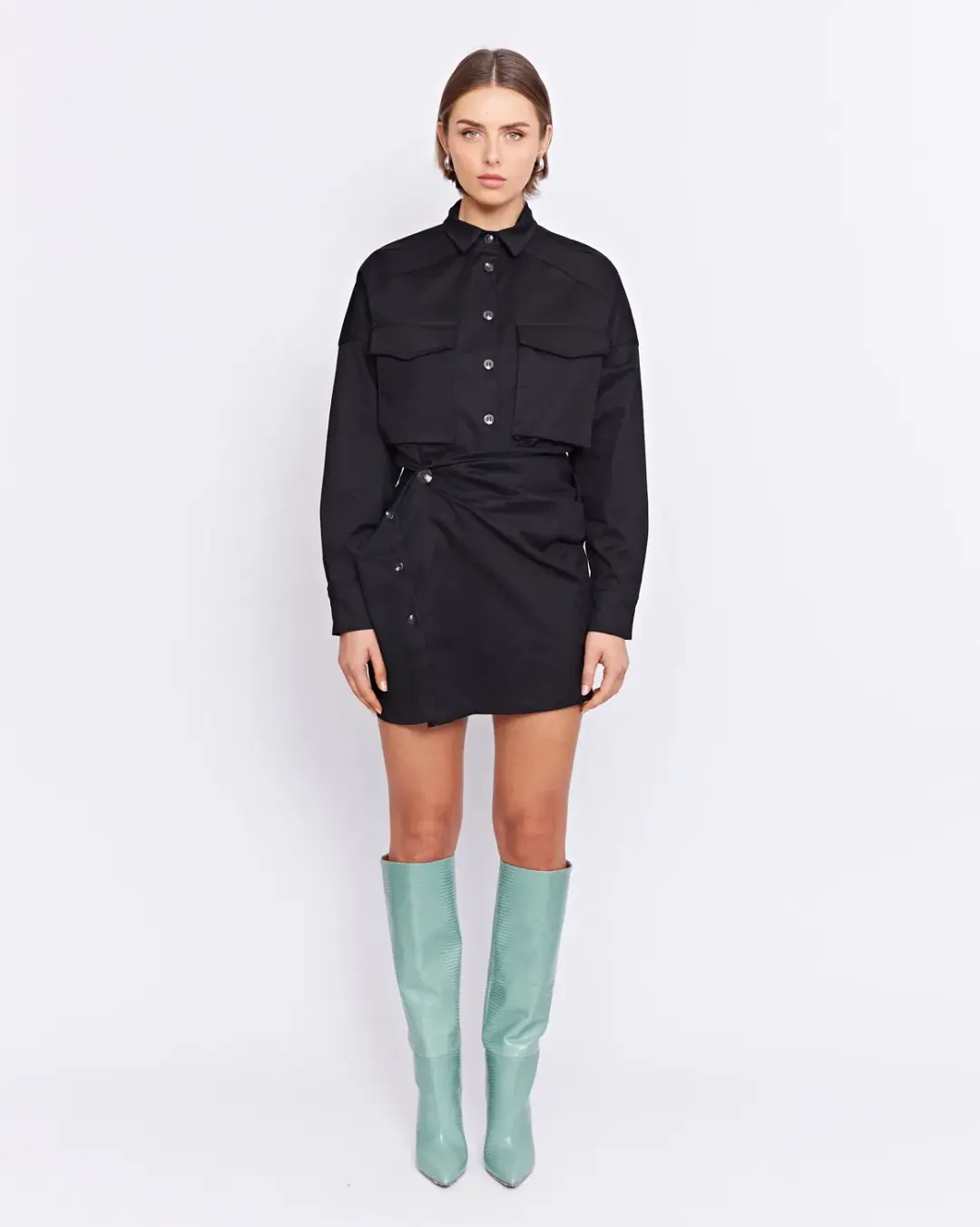 Pfeiffer The Forbes Mini Dress Black Size 8 for rent on The Volte - main image