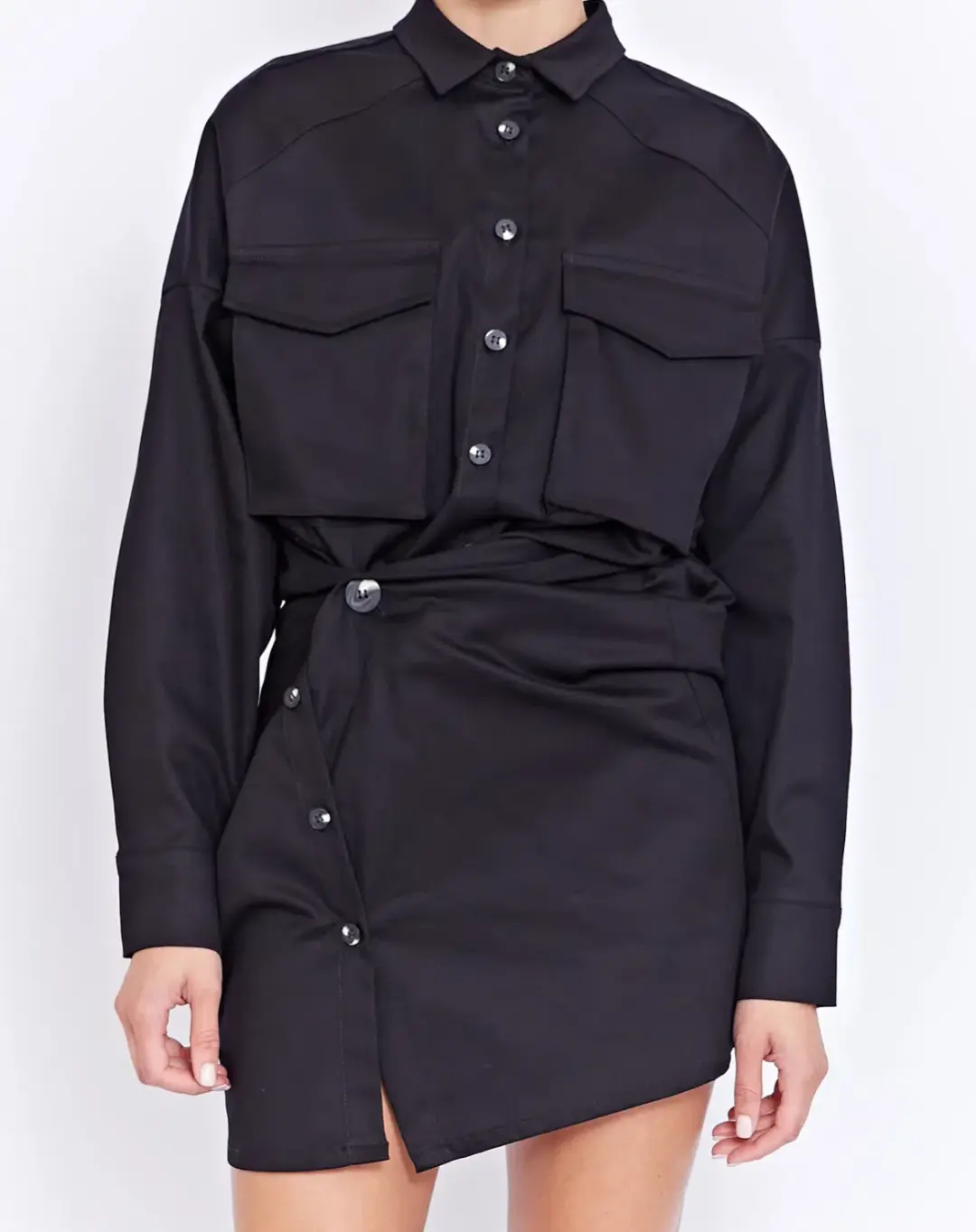 Pfeiffer The Forbes Mini Dress Black Size 8 for rent on The Volte - main image