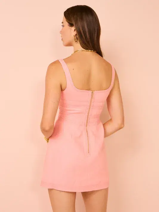 Acler Briar Mini Dress Quince Size 6 - Image 3