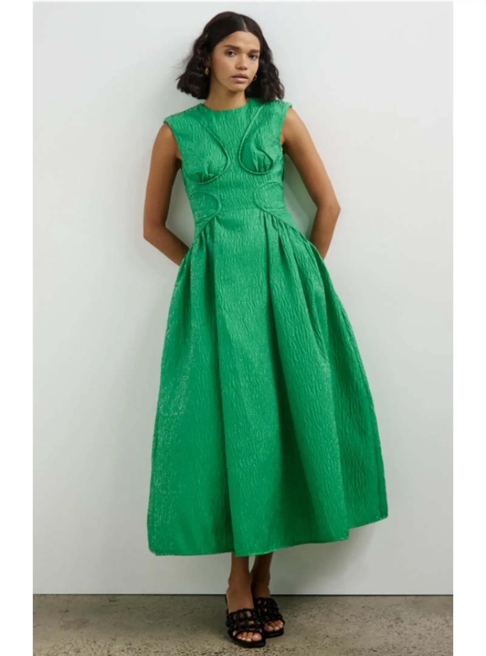 Rachel Gilbert Celia Dress in Apple Size AU 10 - Image 1