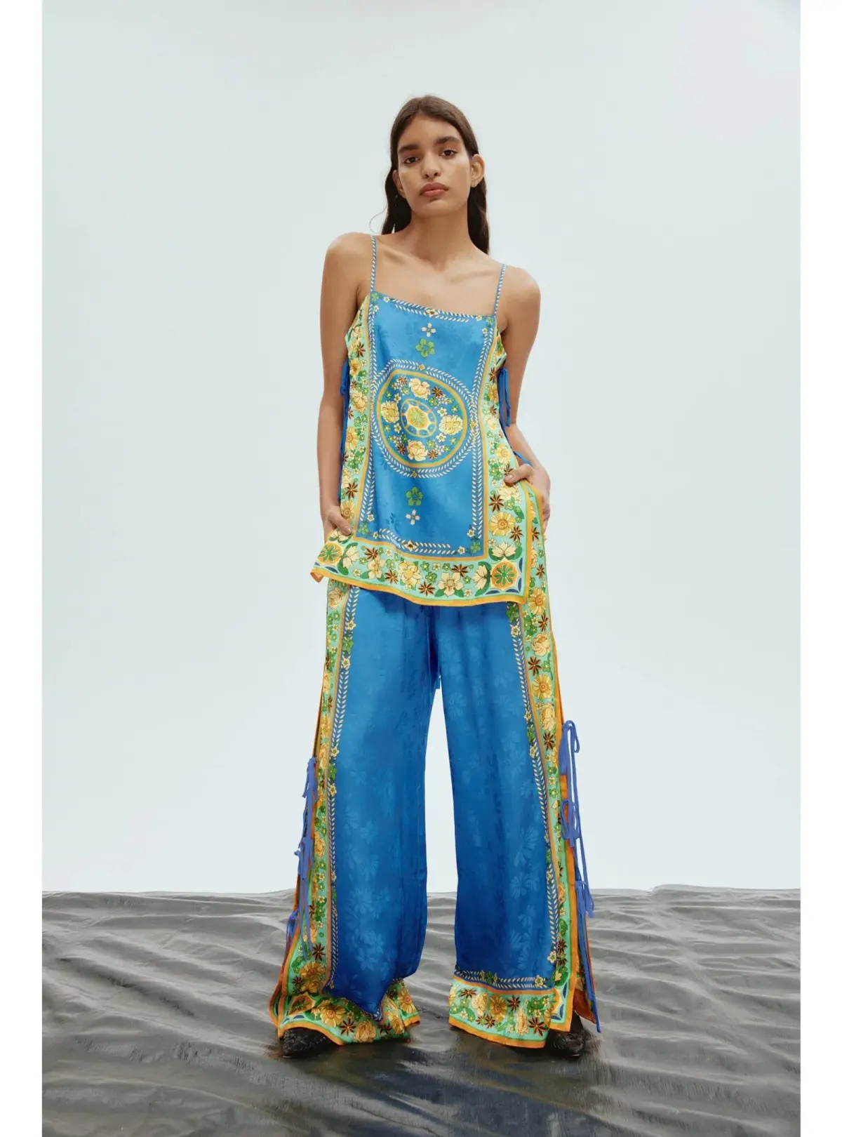 Alemais Linda Wide Leg Pant Set Size AU 8 - Image 1