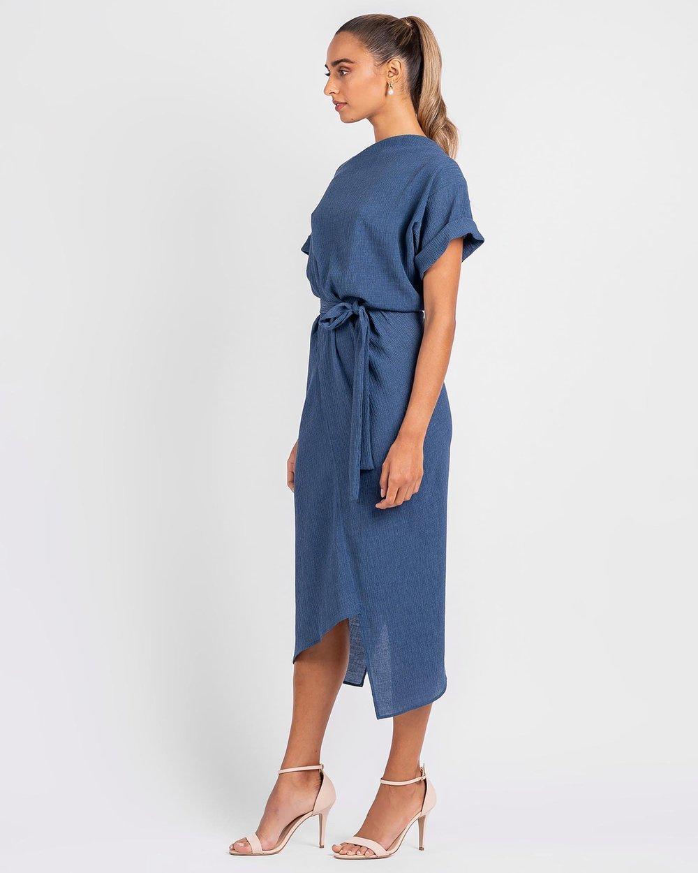 Third Form Blue Dress Size 8 for rent on The Volte - main image