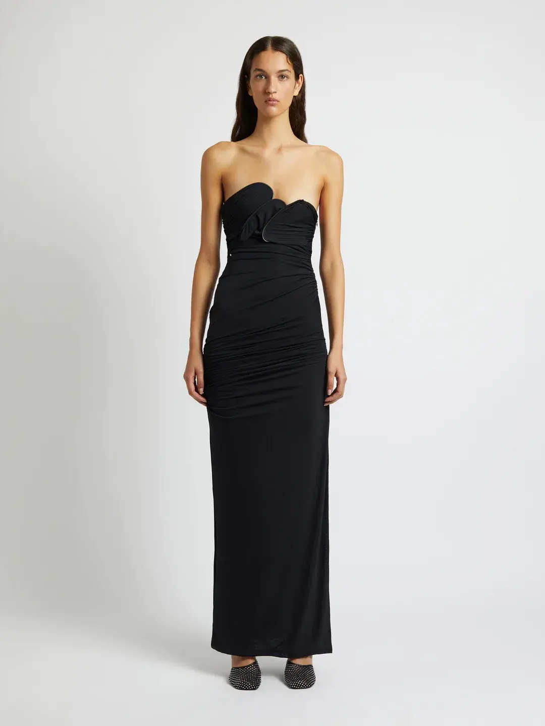 Christopher Esber Encompassed Looped Bodice Dress Black Size 8 / 8-10 AU - Image 1