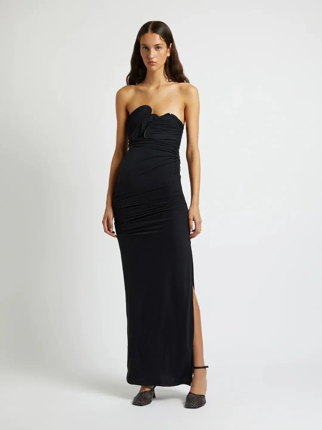 Christopher Esber Encompassed Looped Bodice Dress Black Size 8 / 8-10 AU - Image 6