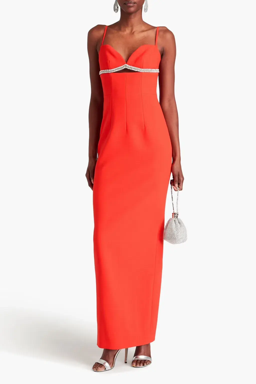 Rachel Gilbert Kyra Gown Red Size 2 / 10 AU  - Image 1