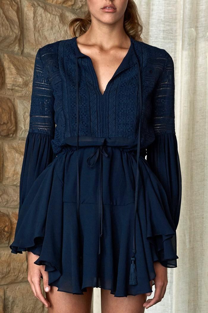 Shona Joy peasant dress for rent on The Volte - main image