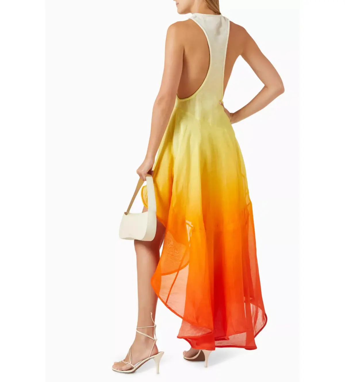 Zimmermann Wonderland Waterfall Mini Dress Sunset Ombre Size 0/ AU 8 - Image 2