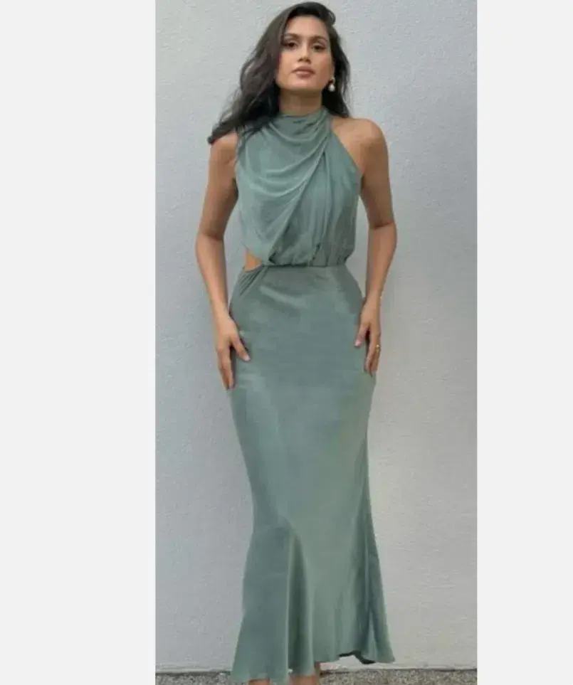 Sheike Maxi Dress Green Size AU 8  - Image 1