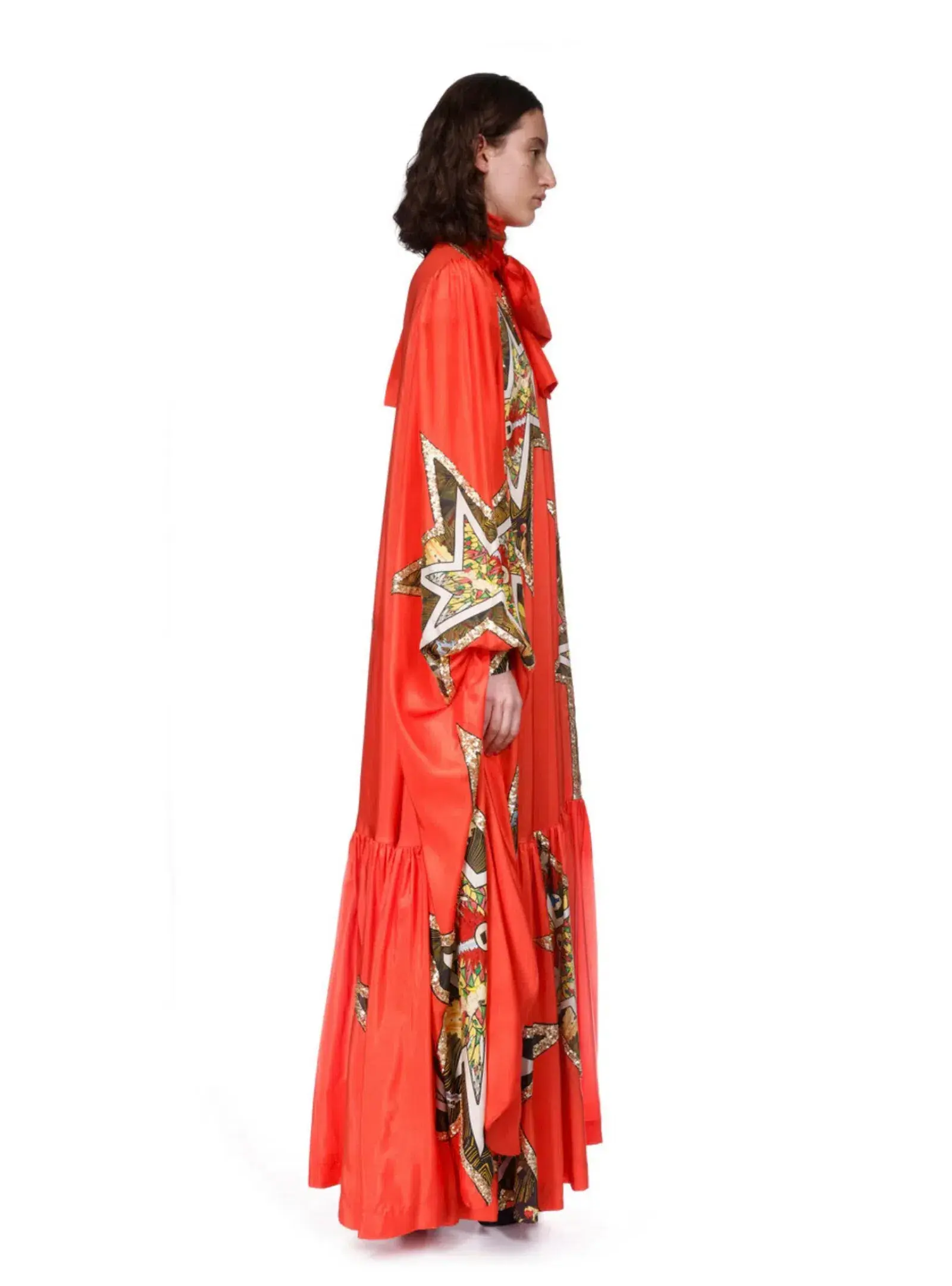 Alemais Ziggy Gown Orange Size AU 10 - Image 2