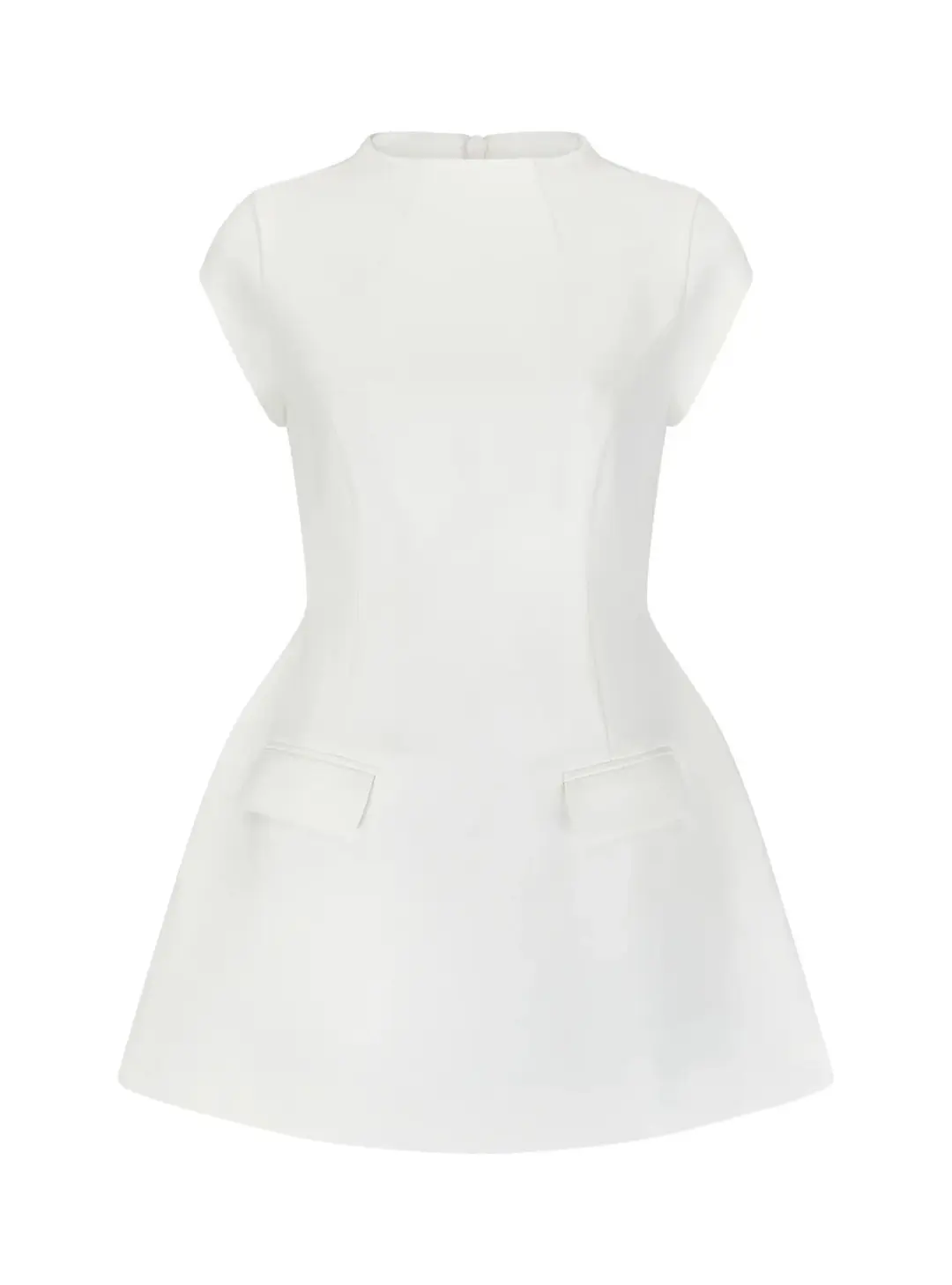 Odd Muse The Ultimate Muse Cap Sleeve Mini Dress White Size S / AU 8 for rent on The Volte - main image