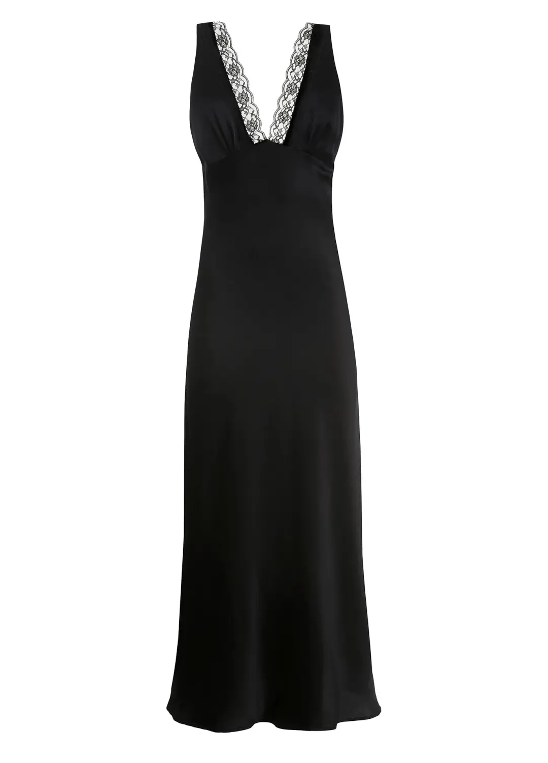 Maison Essentiele Vintage Maxi Dress Black Size 6 for rent on The Volte - main image