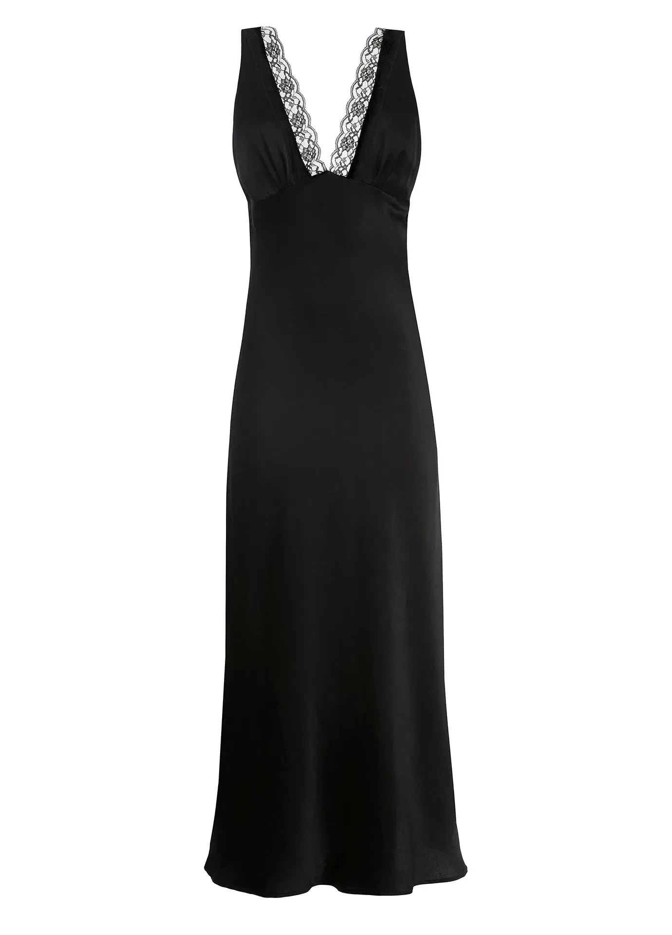 Maison Essentiele Vintage Maxi Dress Black Size 6 - Image 4