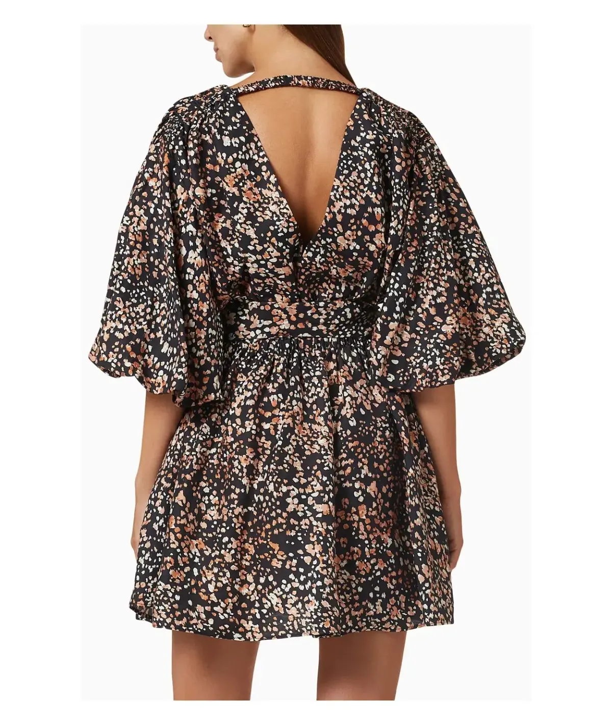 Acler Edson Wild Spot Dress Print Size 8 - Image 3