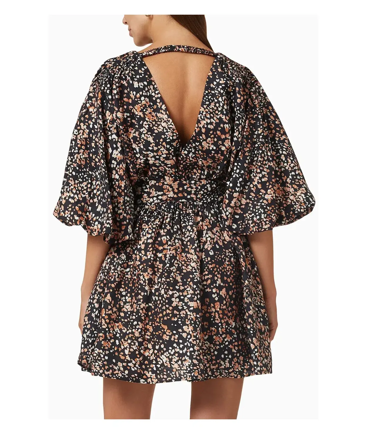 Acler Edson Wild Spot Dress Print Size 8 - Image 3