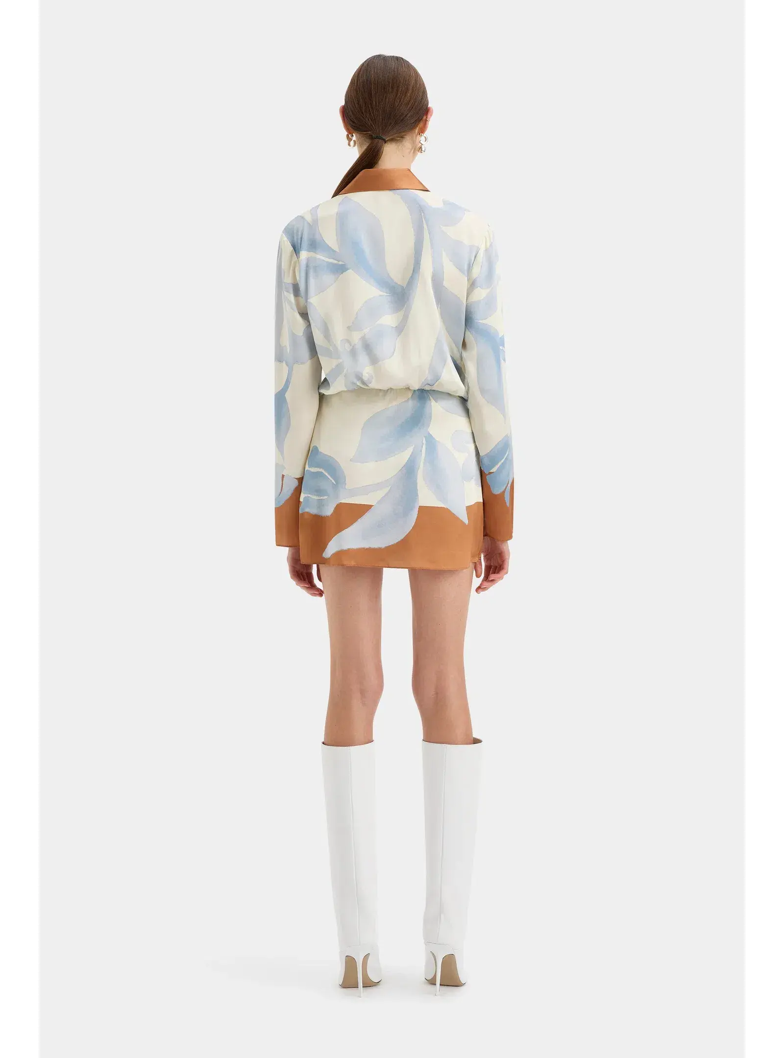 Sir the Label Sorrento Shirtdress Sciarpa Print Size 2 / AU 10 - Image 2