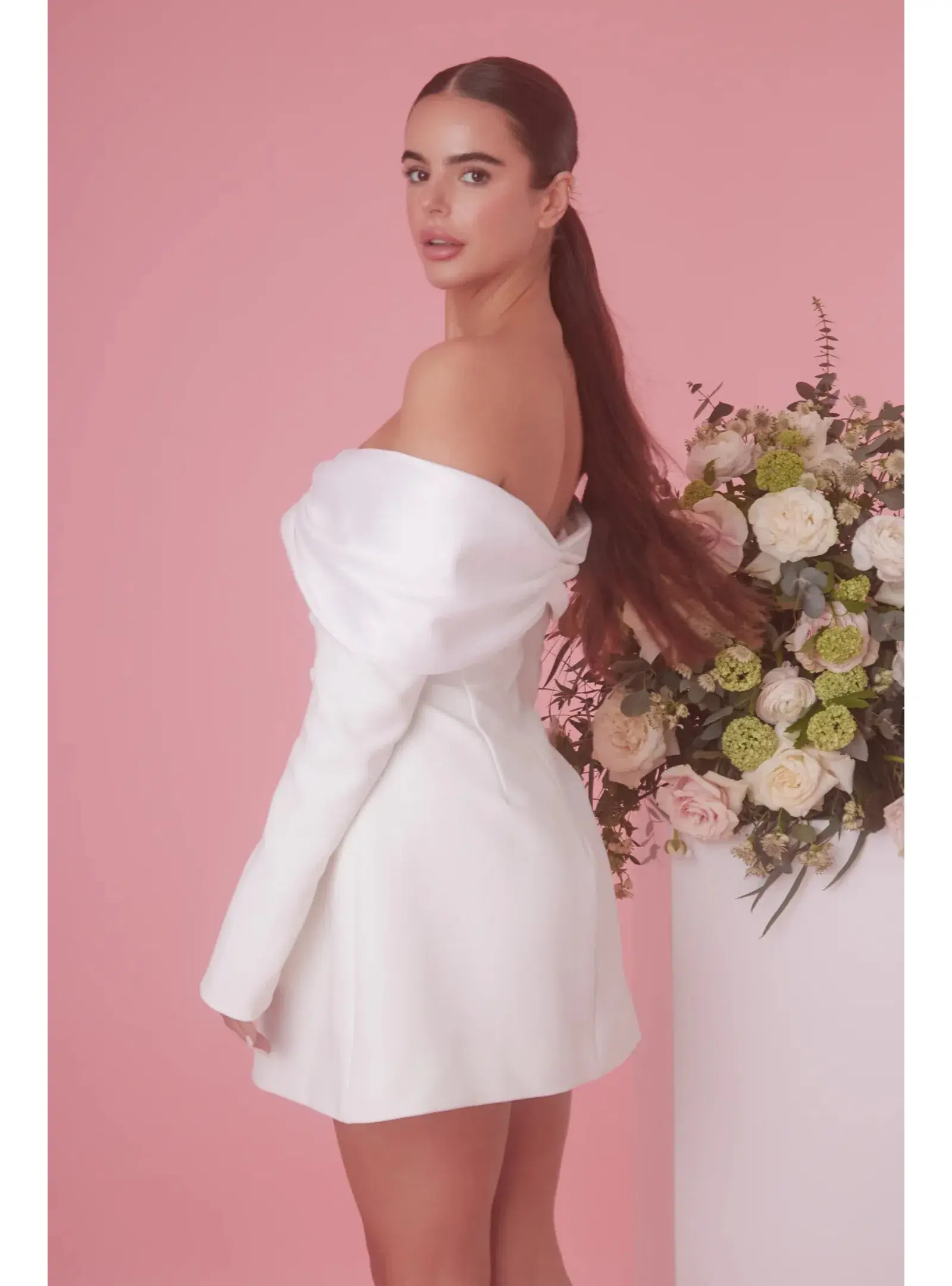 Odd Muse The Ultimate Muse Bow Mini Dress White S / AU 8 - Image 2