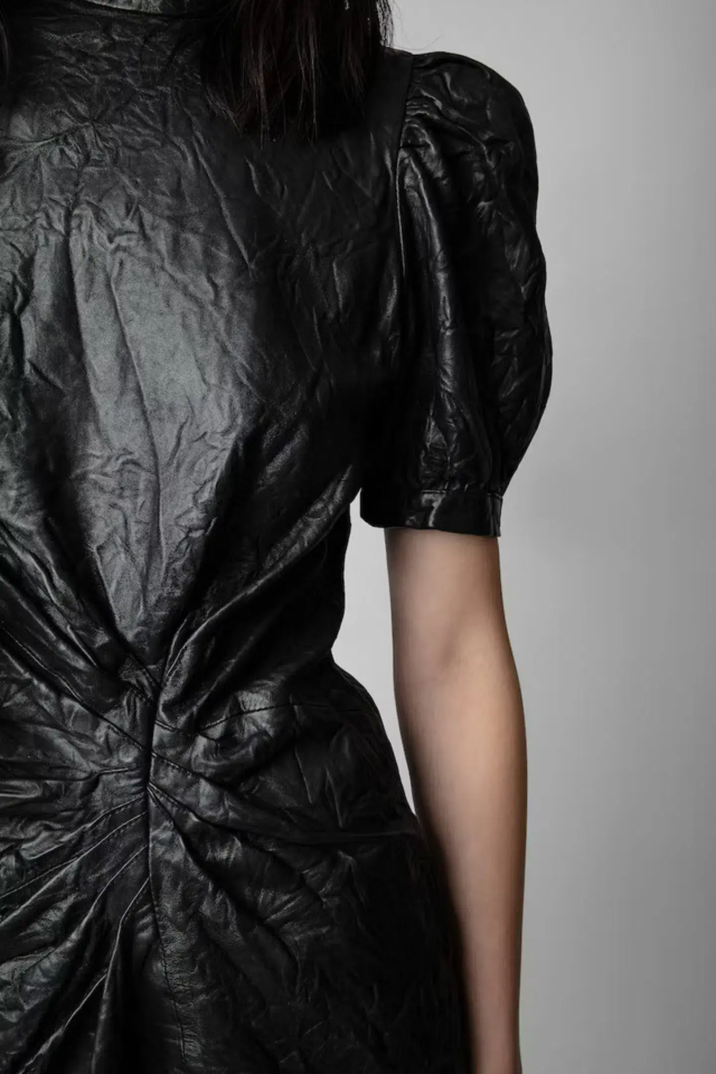 Zadig and Voltaire Rixe Lth Dress Black Size XS / AU 8 - Image 4