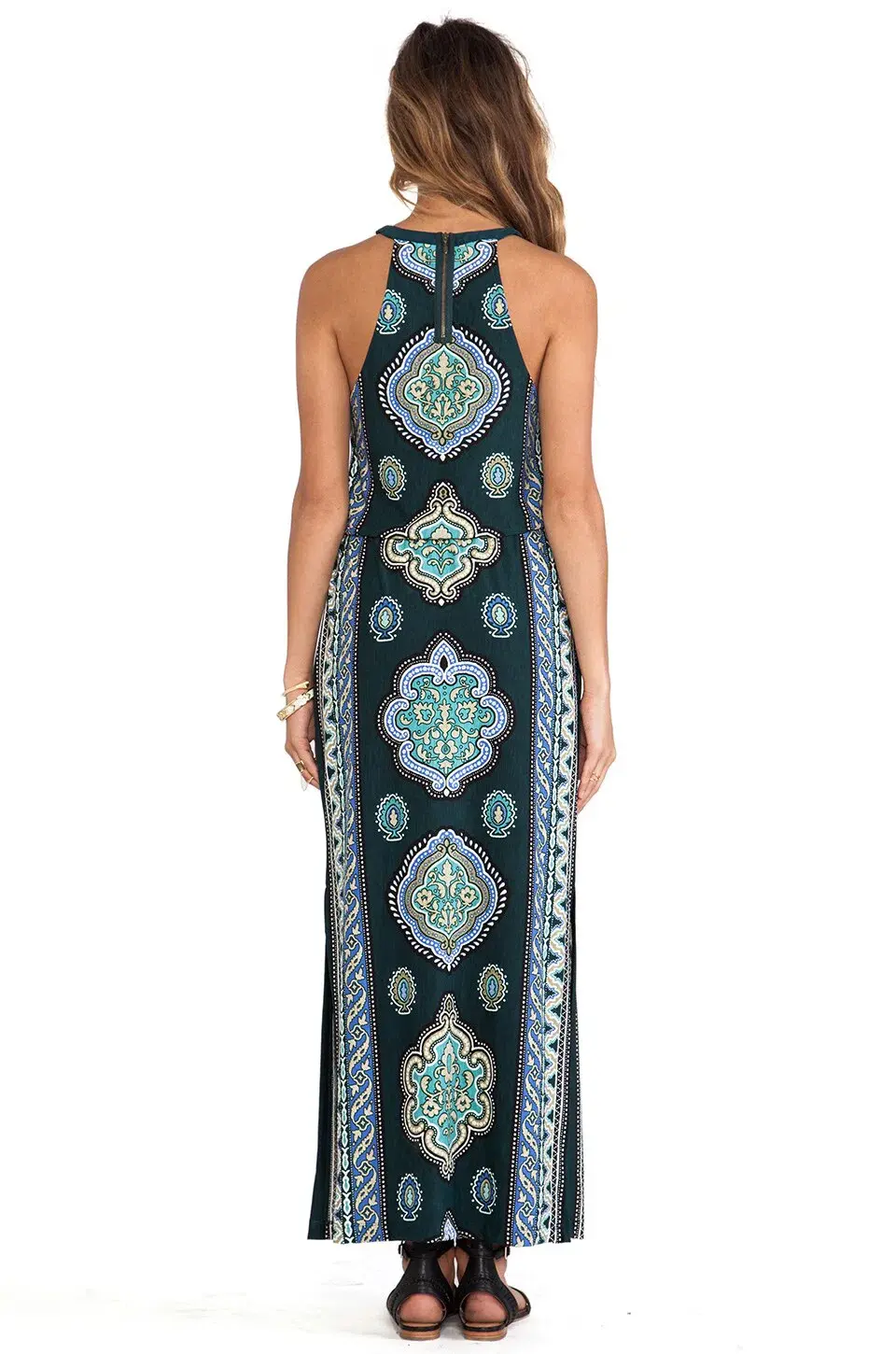 Tigerlily Mughal Midi Dress Print Size 6 for rent on The Volte - main image