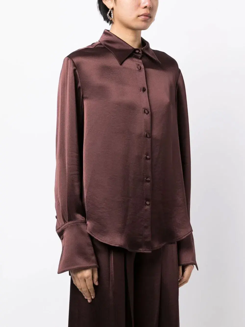 Anna Quan Lana Shirt and Matteo Pant Shaved Chocolate Size 8 - Image 2