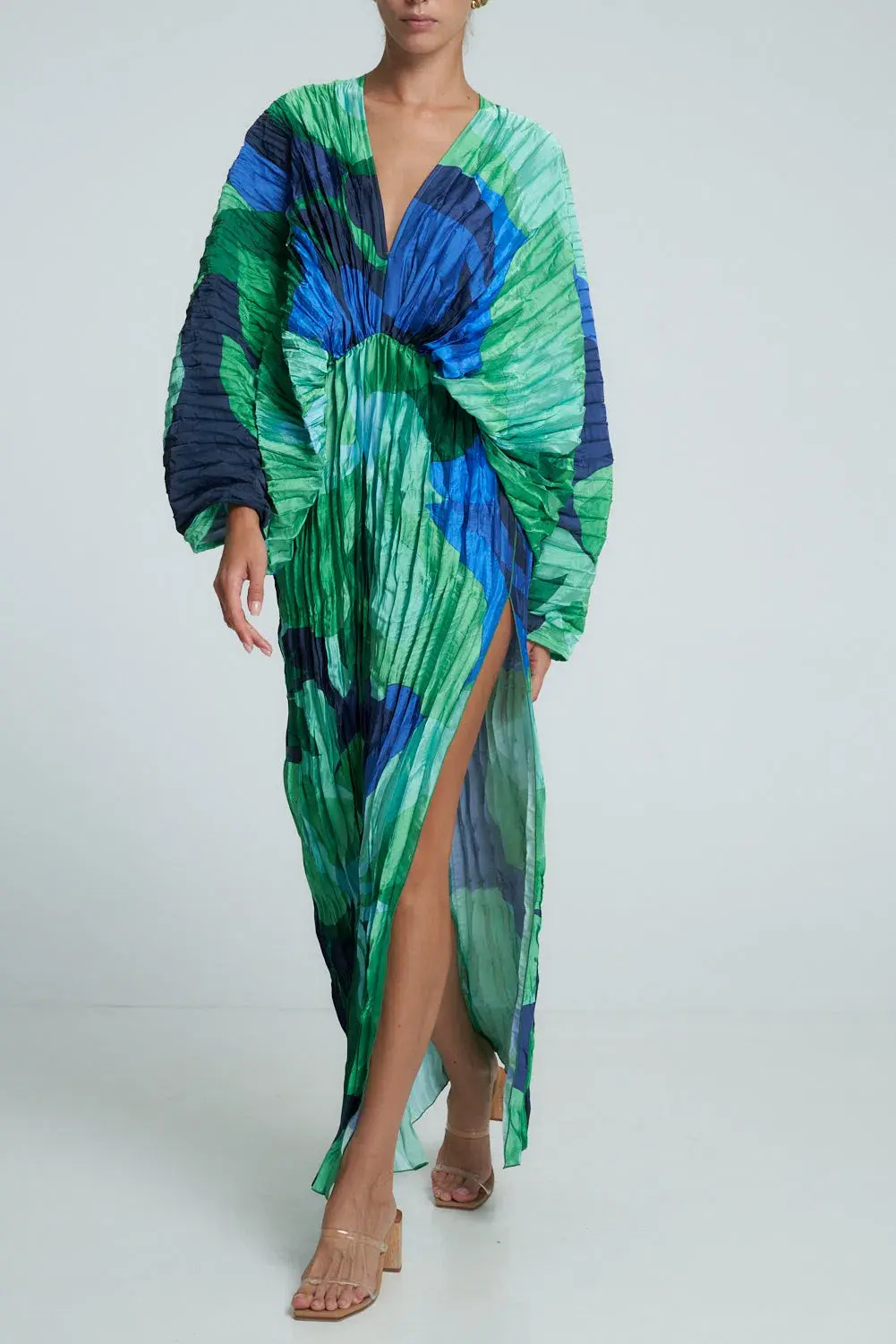 Lidee Deluxe Gown in Capri Green Size 6 - Image 2