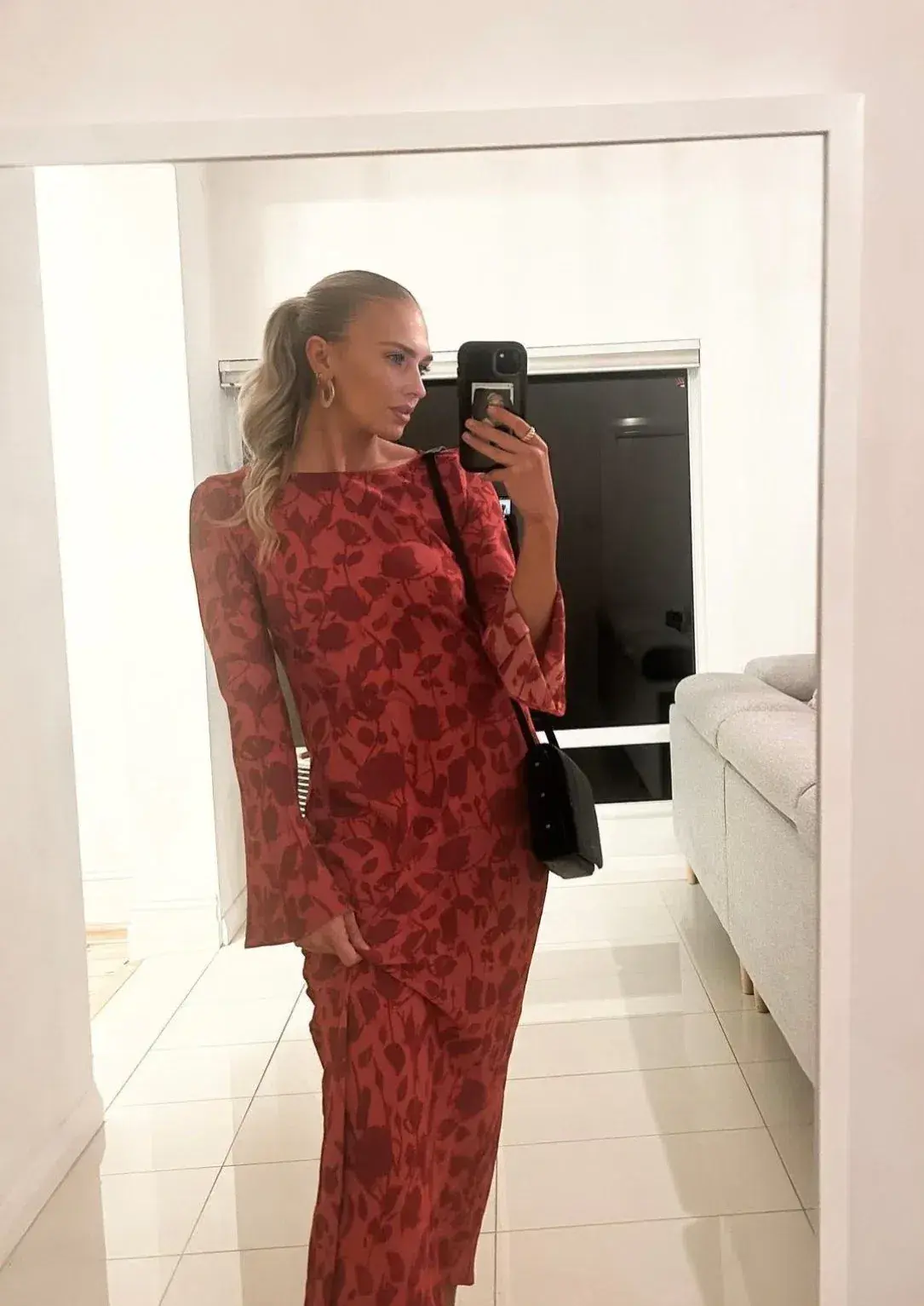 Realisation Par The Gia Maxi Dress Havana Print Size XS /6  - Image 5