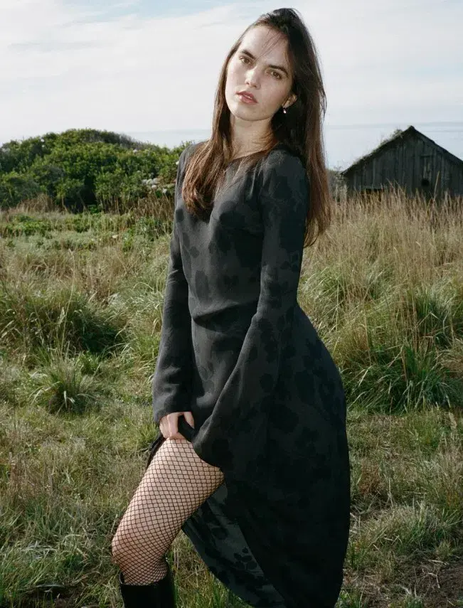 Realisation Par The Gia Midnight Rose Havana Black Floral in Size M / 10 AU for rent on The Volte - main image