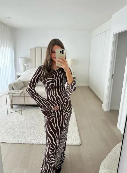 Realisation Par The Gia In Animal Zebra Print Size L / Au 12 for rent on The Volte - main image