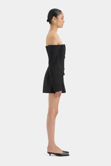 Sir the Label The Sandrine Tailored Mini Dress Black Size 10  - Image 4