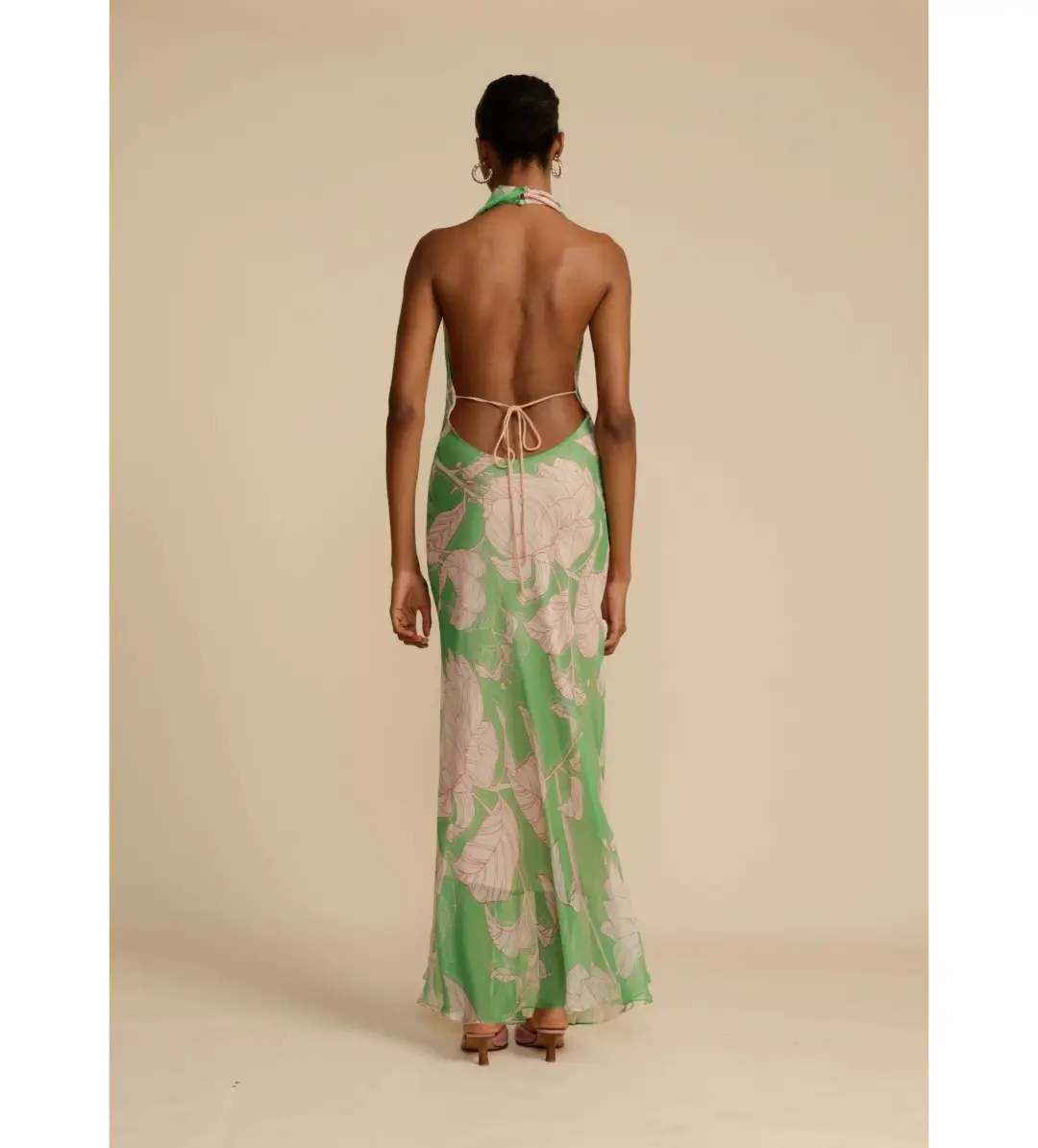 Arcini Ori Josefine Dress Spring Large Scale Floral Print Size AU 8  for rent on The Volte - main image