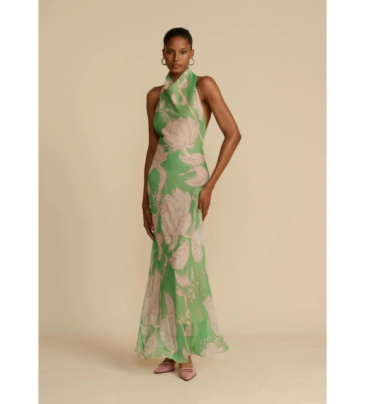 Arcini Ori Josefine Dress Spring Large Scale Floral Print Size AU 8  - Image 1