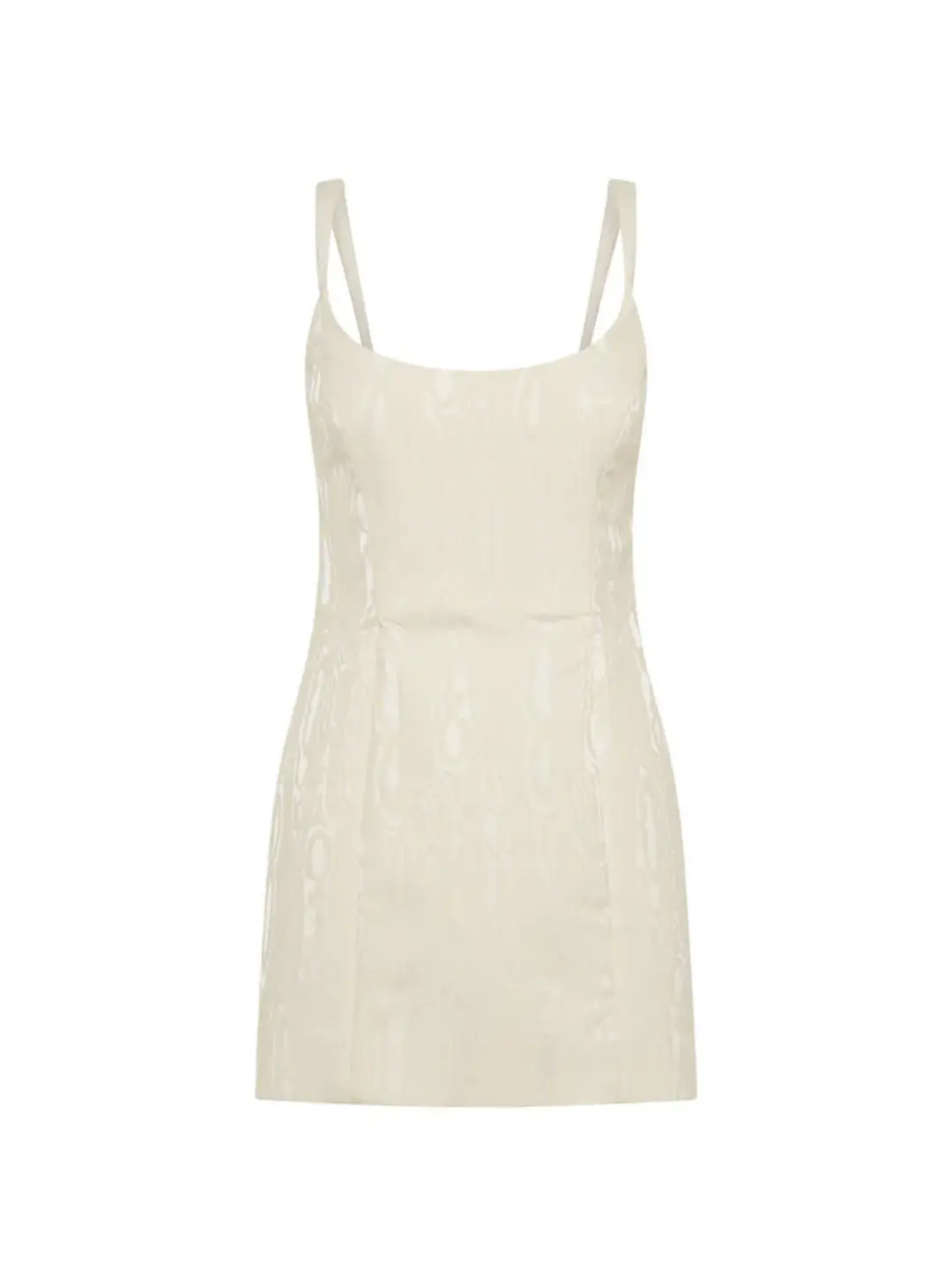 Camilla & Marc Malla Mini Dress in Cream Size AU 10 for rent on The Volte - main image